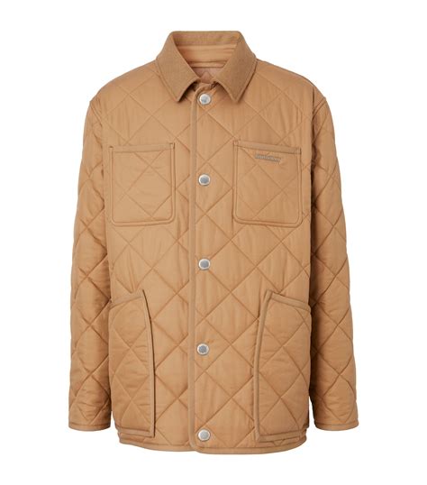 burberry harrington jacket|Burberry diamond quilted field jacket.